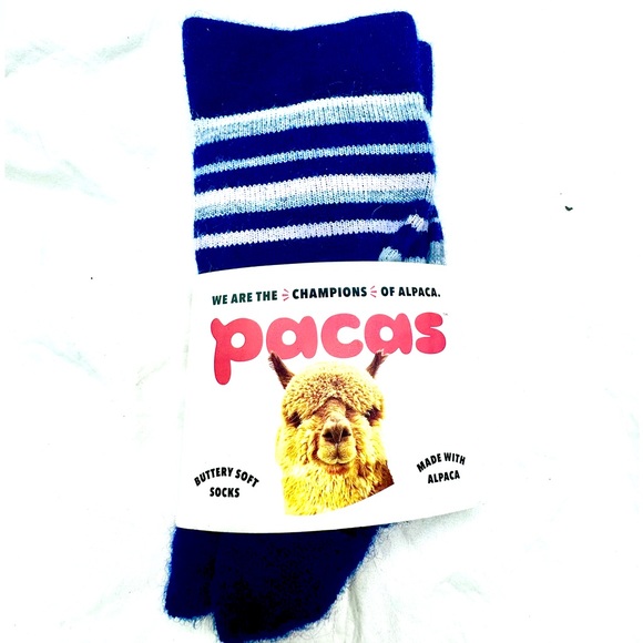NWT Pacas Socks women’s Striped Crew - Picture 1 of 8